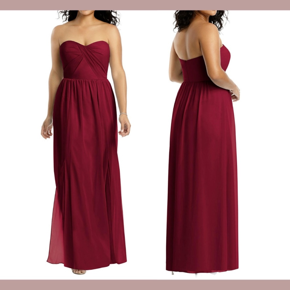 NWD Social Bridesmaids [ 8 ]‎ Strapless Georgette '8159' A-Line Gown